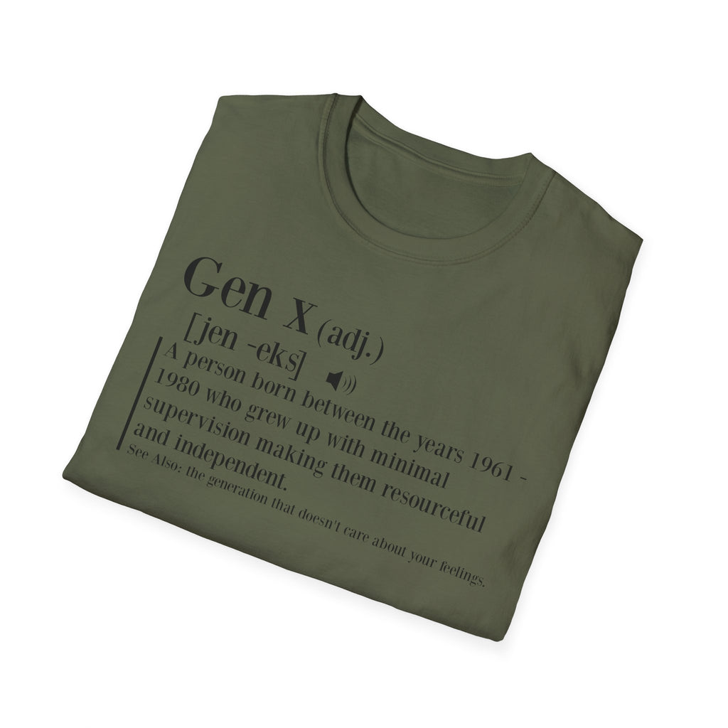 Gen X Definition T-Shirt