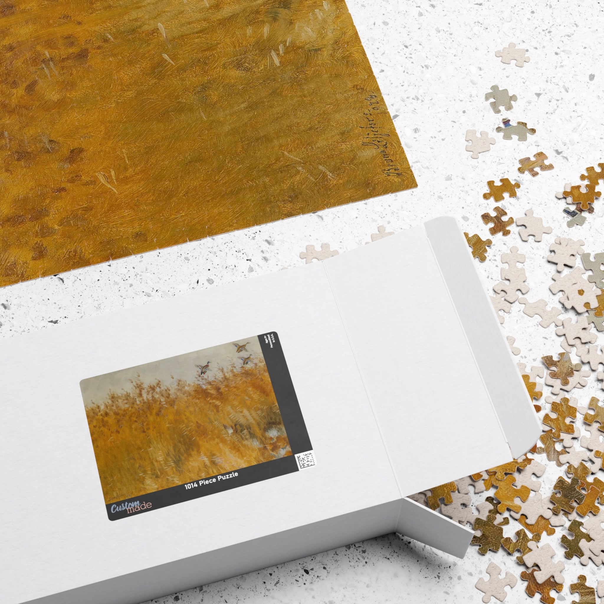 Jigsaw Puzzle - Mallard Ducks in the Field